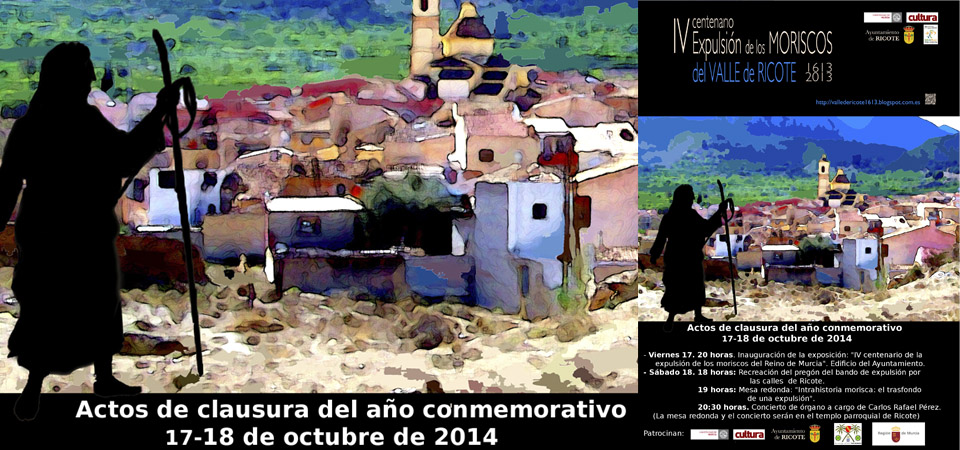 Programa de actos - Clausura 400 Aniversario de la Expulsión y Retorno de los Moriscos del Valle de Ricote